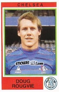 Cromo Doug Rougvie - UK Football 1984-1985 - Panini