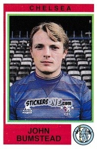 Cromo John Bumstead - UK Football 1984-1985 - Panini