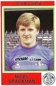 Sticker Nigel Spackman - UK Football 1984-1985 n. 48 - Panini