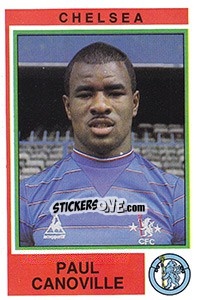 Sticker Paul Canoville - UK Football 1984-1985 - Panini