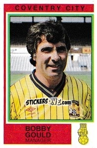 Figurina Bobby Gould - UK Football 1984-1985 - Panini