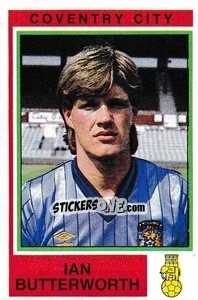 Cromo Ian Butterworth - UK Football 1984-1985 - Panini