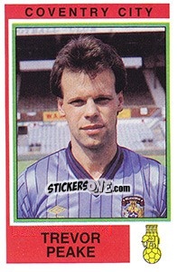 Sticker Trevor Peake - UK Football 1984-1985 n. 60 - Panini