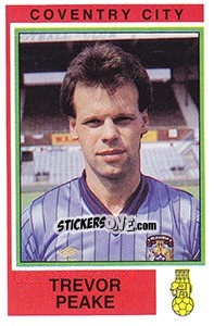 Sticker Trevor Peake - UK Football 1984-1985 - Panini