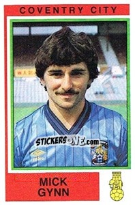 Cromo Mick Gynn - UK Football 1984-1985 - Panini