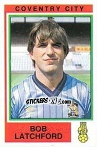 Sticker Bob Latchford - UK Football 1984-1985 - Panini