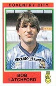 Sticker Bob Latchford - UK Football 1984-1985 n. 68 - Panini