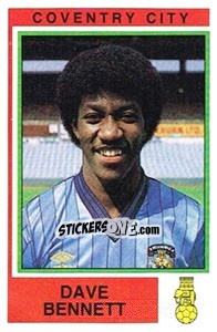 Sticker Dave Bennett - UK Football 1984-1985 - Panini