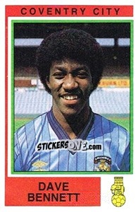 Sticker Dave Bennett - UK Football 1984-1985 n. 69 - Panini