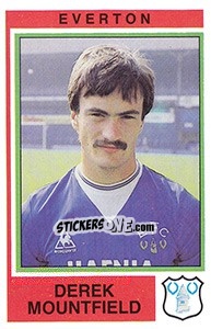 Sticker Derek Mountfield - UK Football 1984-1985 - Panini