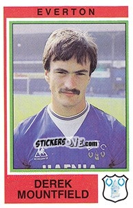 Cromo Derek Mountfield - UK Football 1984-1985 n. 76 - Panini