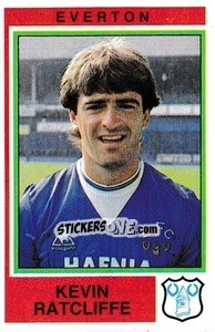 Figurina Kevin Ratcliffe - UK Football 1984-1985 - Panini