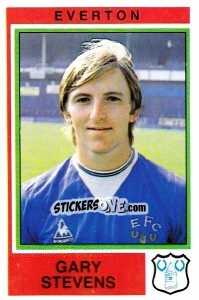 Sticker Gary Stevens - UK Football 1984-1985 - Panini