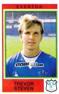 Cromo Trevor Steven - UK Football 1984-1985 - Panini