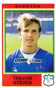 Figurina Trevor Steven - UK Football 1984-1985 - Panini