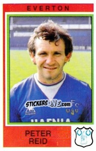 Figurina Peter Reid - UK Football 1984-1985 n. 83 - Panini