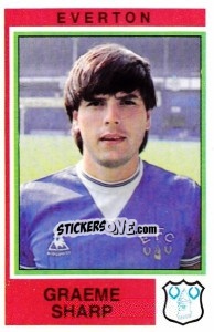 Sticker Graeme Sharp - UK Football 1984-1985 n. 84 - Panini