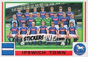 Sticker Team Photo - UK Football 1984-1985 n. 86 - Panini