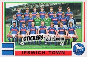 Figurina Team Photo - UK Football 1984-1985 - Panini