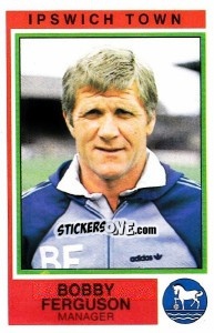 Sticker Bobby Ferguson - UK Football 1984-1985 - Panini
