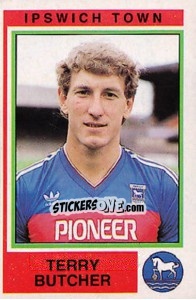 Figurina Terry Butcher - UK Football 1984-1985 - Panini