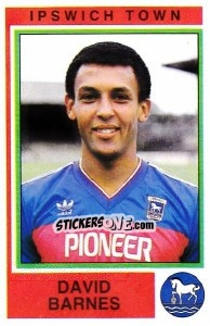 Sticker David Barnes - UK Football 1984-1985 - Panini