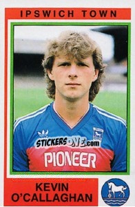 Sticker Kevin O'Callaghan - UK Football 1984-1985 n. 101 - Panini