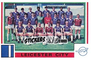 Cromo Team Photo - UK Football 1984-1985 - Panini