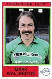 Figurina Mark Wallington - UK Football 1984-1985 n. 105 - Panini