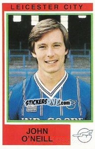 Sticker John O'Neill - UK Football 1984-1985 n. 107 - Panini