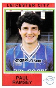 Sticker Paul Ramsey - UK Football 1984-1985 - Panini