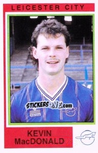 Sticker Kevin MacDonald - UK Football 1984-1985 n. 112 - Panini
