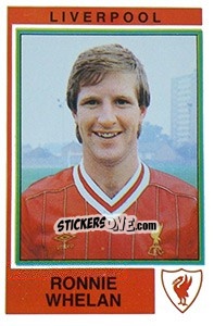 Sticker Ronnie Whelan - UK Football 1984-1985 - Panini