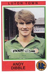 Cromo Andy Dibble - UK Football 1984-1985 - Panini