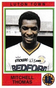 Sticker Mitchell Thomas - UK Football 1984-1985 - Panini