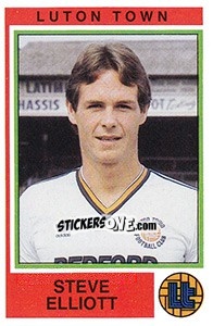 Sticker Steve Elliott - UK Football 1984-1985 - Panini