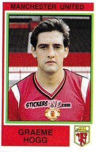Sticker Graeme Hogg - UK Football 1984-1985 - Panini