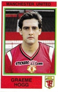 Cromo Graeme Hogg - UK Football 1984-1985 - Panini