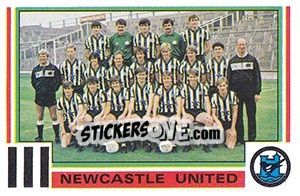 Sticker Team Photo - UK Football 1984-1985 - Panini