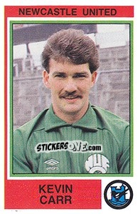 Sticker Kevin Carr - UK Football 1984-1985 - Panini