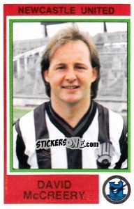 Sticker David McCreery - UK Football 1984-1985 - Panini