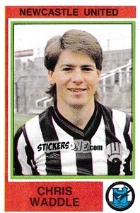 Sticker Chris Waddle - UK Football 1984-1985 - Panini