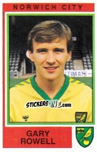 Sticker Gary Rowell - UK Football 1984-1985 n. 194 - Panini
