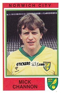 Cromo Mike Channon - UK Football 1984-1985 - Panini