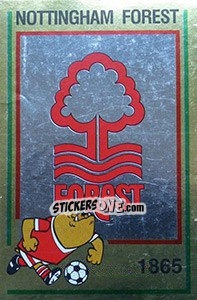 Sticker Badge - UK Football 1984-1985 n. 199 - Panini