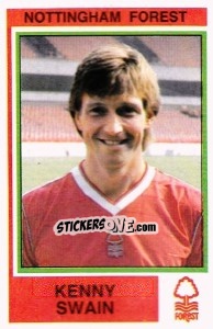 Sticker Kenny Swain - UK Football 1984-1985 - Panini