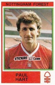 Cromo Paul Hart - UK Football 1984-1985 - Panini