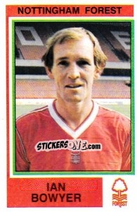 Cromo Ian Bowyer - UK Football 1984-1985 - Panini