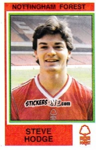 Figurina Steve Hodge - UK Football 1984-1985 - Panini