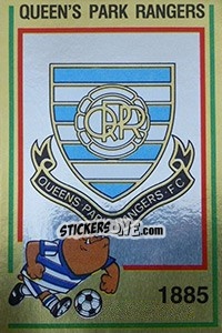 Figurina Badge - UK Football 1984-1985 - Panini